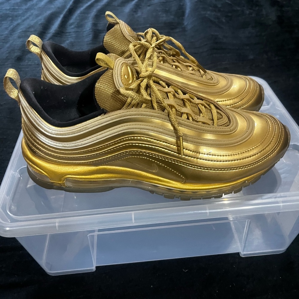 Nike Gold Sneakers